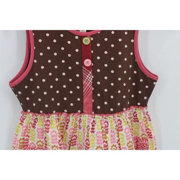 MATILDA JANE Size 8 FULL BLOOM MIXED PRINT SARA TOP Heart to Heart NWT - Picture 8 of 13